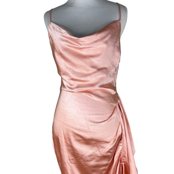 REVOLVE Cordae Midi Dress in Sherbet Pink ELLIATT XS NWT - Picture 9 of 12